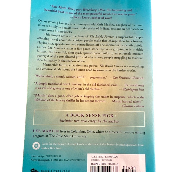 3/$8 The Bright Forever Book - Picture 2 of 2